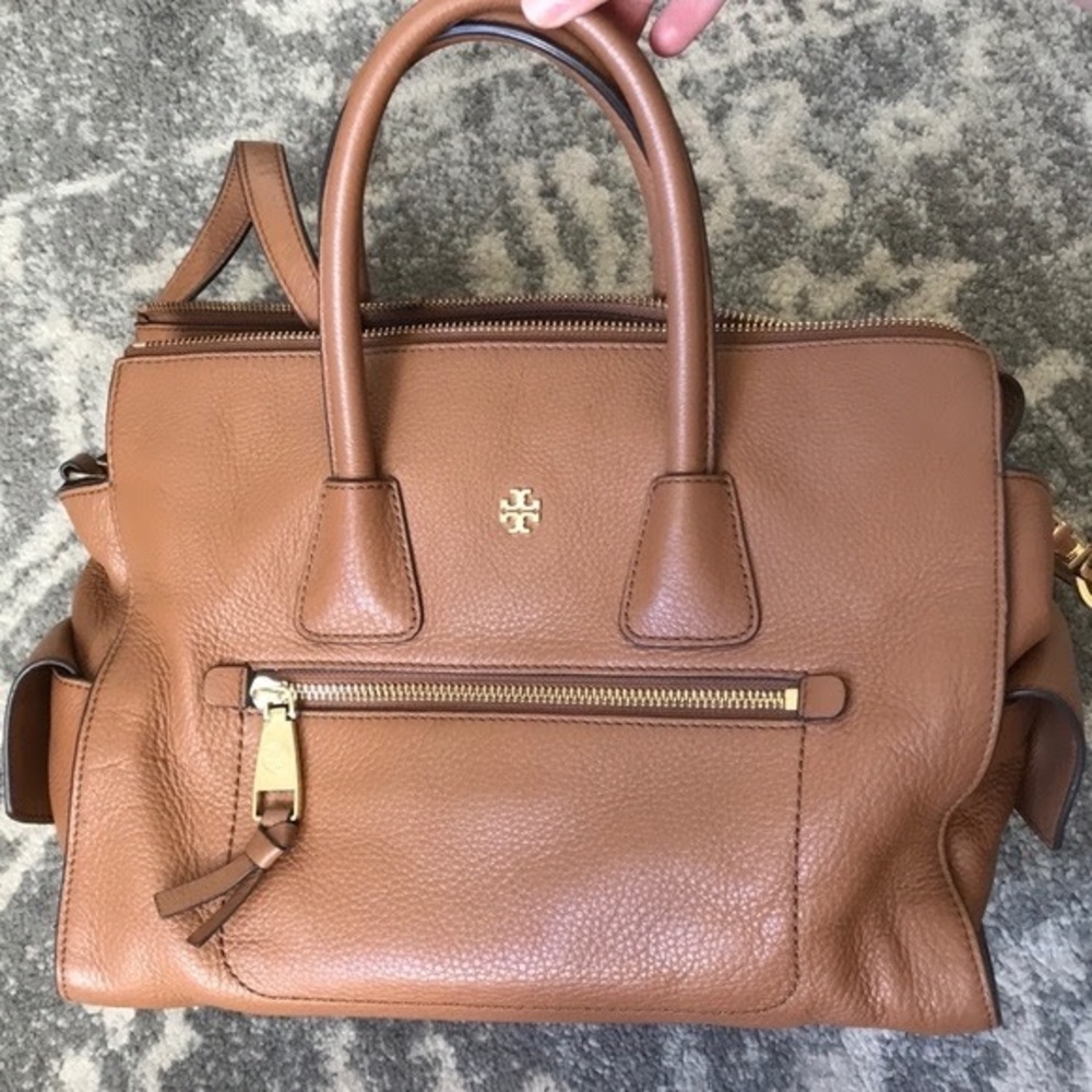 Tory Burch Tan Leather Satchel